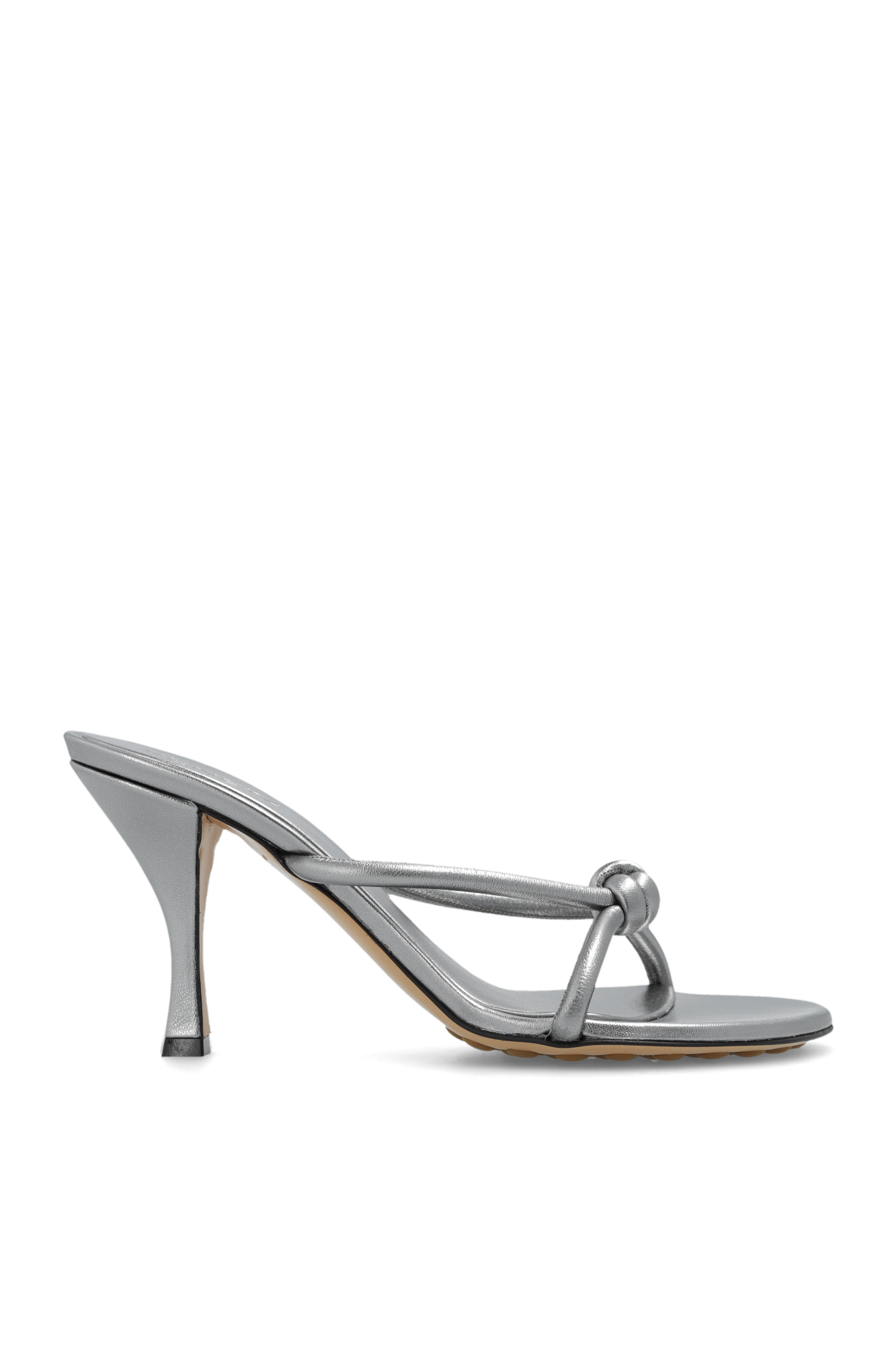 Silver 'Blink' heeled mules Bottega Veneta - Vitkac Canada